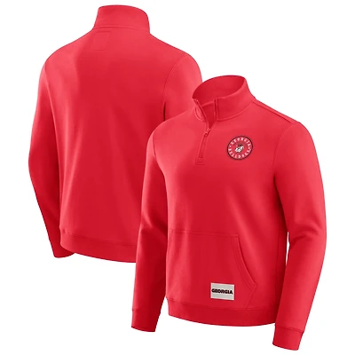 Darius Rucker Collection by Fanatics Georgia Bulldogs Quarter-Zip Pullover