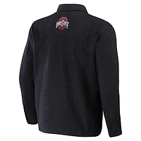 Darius Rucker Collection by Fanatics Ohio State Buckeyes Sherpa-Lined Full-Snap Shacket
