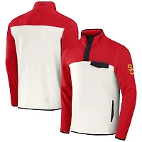 Darius Rucker Collection by Fanatics USC Trojans Micro Fleece Half-Snap Jacket