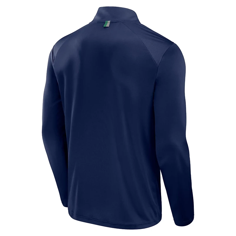 Fanatics Notre Dame Fighting Irish Fundamental Defender Quarter-Zip Jacket