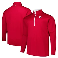 Fanatics Oklahoma Sooners Big  Tall Defender Quarter-Zip Top
