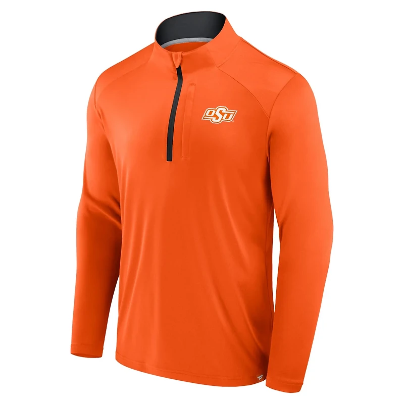 Fanatics Oklahoma State Cowboys Fundamental Defender Quarter-Zip Jacket