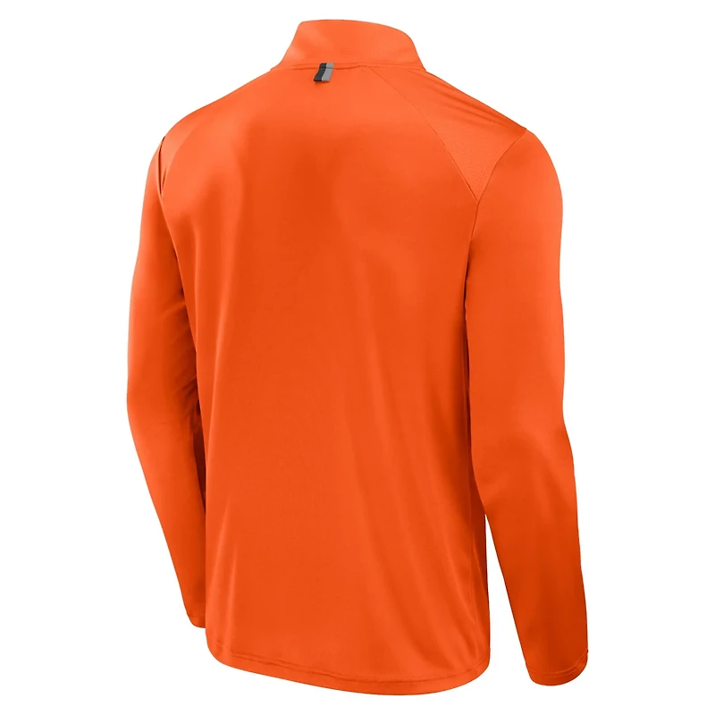Fanatics Oklahoma State Cowboys Fundamental Defender Quarter-Zip Jacket