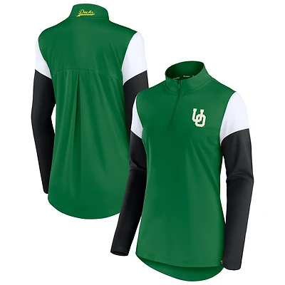Fanatics Oregon Ducks Block Party Quarter-Zip Top