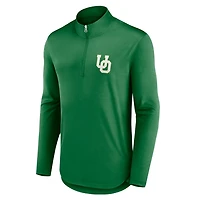 Fanatics Oregon Ducks Quarterback Mock Neck Quarter-Zip Top