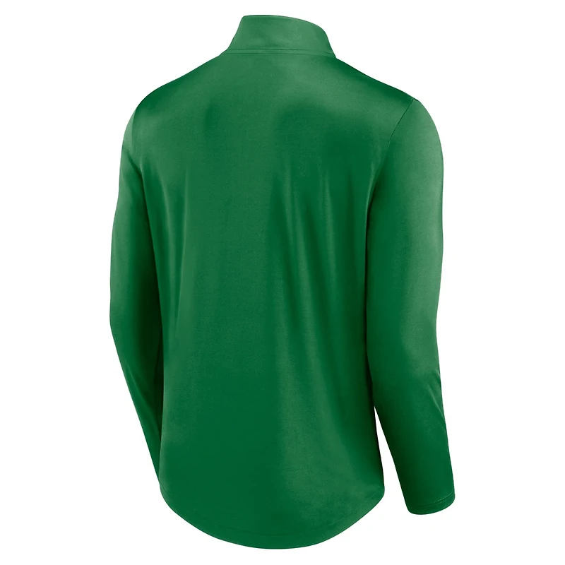 Fanatics Oregon Ducks Quarterback Mock Neck Quarter-Zip Top