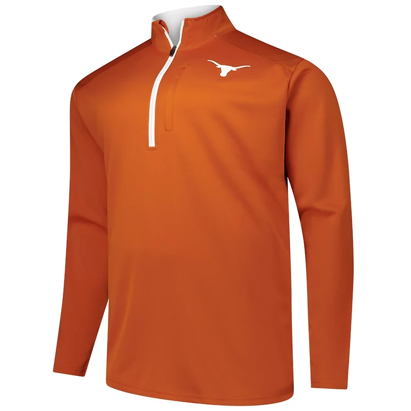 Fanatics Texas Texas Longhorns Big  Tall Defender Quarter-Zip Top