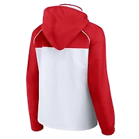 Fanatics Wisconsin Badgers Full-Zip Anorak Hoodie Jacket