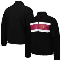 G-III Sports by Carl Banks Arizona State Sun Devils Pinch Runner Half-Zip Top