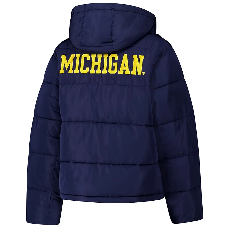 Hype and Vice Michigan Wolverines Puffer Jacket