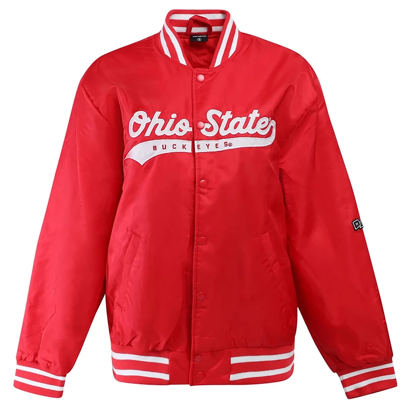 Hype and Vice Ohio State Buckeyes A-Game Varsity Full-Snap Jacket