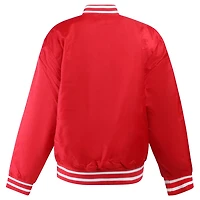 Hype and Vice Ohio State Buckeyes A-Game Varsity Full-Snap Jacket