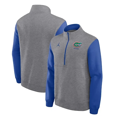 Jordan Brand Florida Gators Club Fleece Half-Zip Pullover