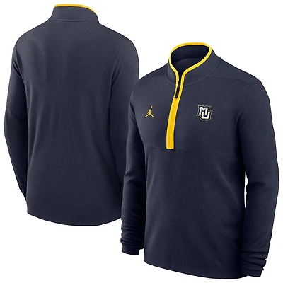Jordan Brand Marquette Golden Eagles Victory Dri-FIT Half-Zip Pullover
