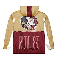 Mitchell  Ness Florida State Seminoles Big Shot Premium Full-Zip Windbreaker