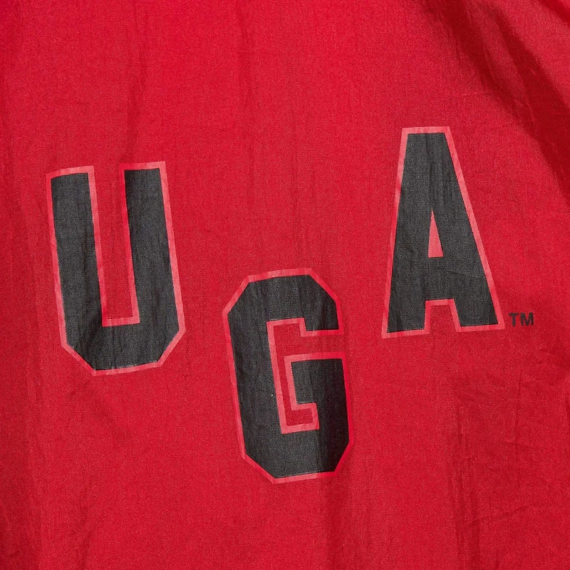 Mitchell  Ness Georgia Bulldogs Big Shot Premium Full-Zip Windbreaker