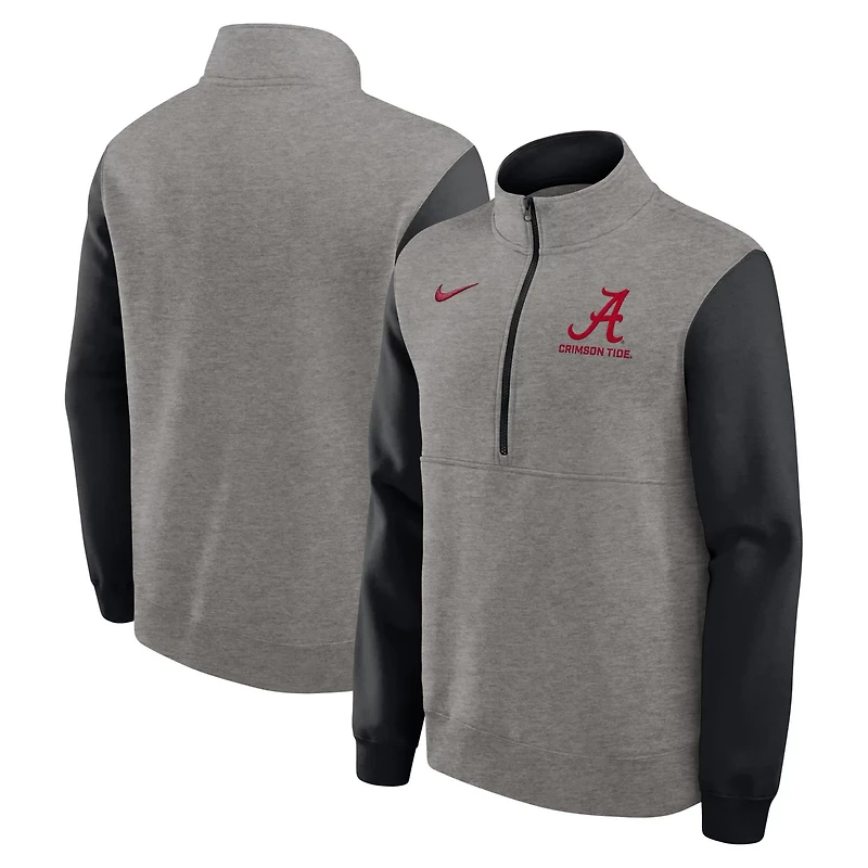 Nike Alabama Crimson Tide Club Fleece Half-Zip Pullover