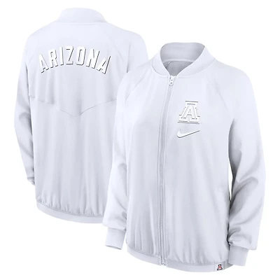 Nike Arizona Wildcats Raglan Full-Zip Bomber Jacket