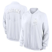 Nike Arizona Wildcats Raglan Full-Zip Bomber Jacket