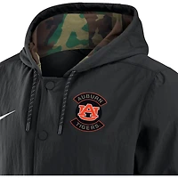 Nike Auburn Tigers 2025 NCAA Military Appreciation Full-Snap Jacket