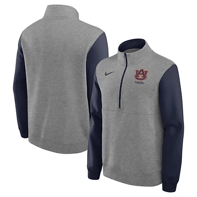 Nike Auburn Tigers Club Fleece Half-Zip Pullover