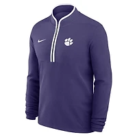 Nike Clemson Tigers Courtside Victory Dri-FIT Half-Zip Pullover