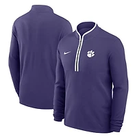 Nike Clemson Tigers Courtside Victory Dri-FIT Half-Zip Pullover