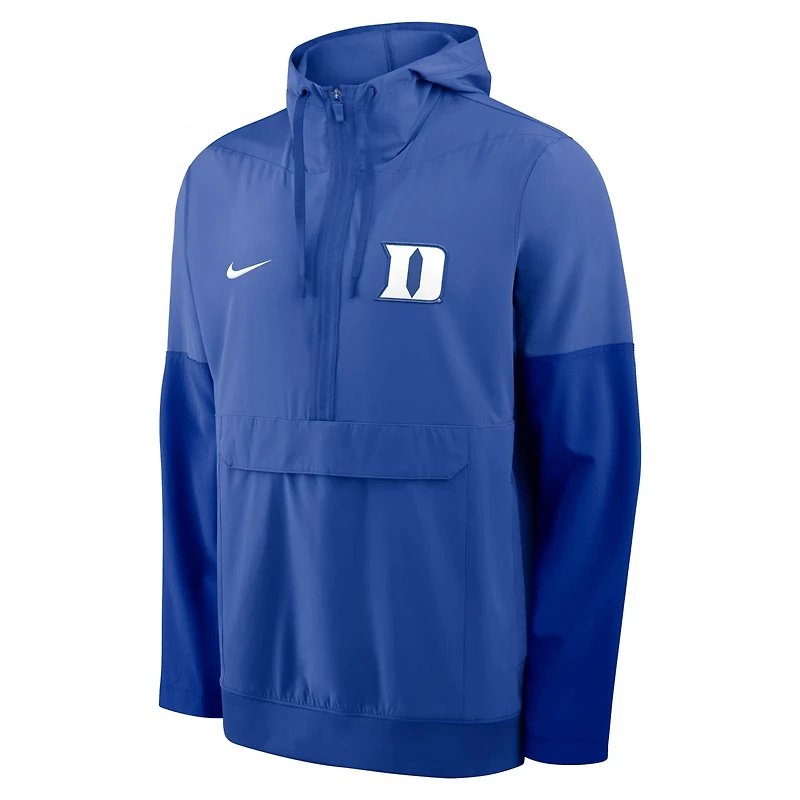 Nike Duke Blue Devils Anorak Half-Zip Hoodie Jacket