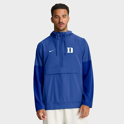 Nike Duke Blue Devils Anorak Half-Zip Hoodie Jacket