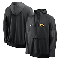 Nike Iowa Hawkeyes Anorak Half-Zip Hoodie Jacket
