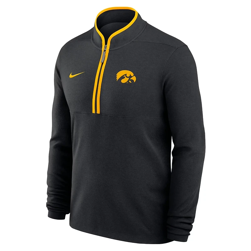 Nike Iowa Hawkeyes Courtside Victory Dri-FIT Half-Zip Pullover