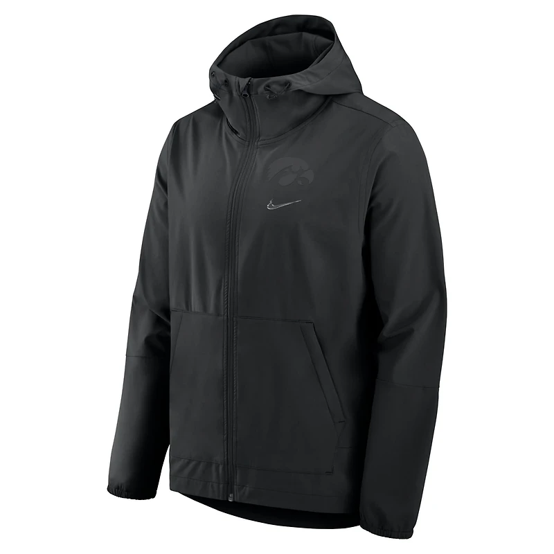 Nike Iowa Hawkeyes Performance Full-Zip Woven Jacket