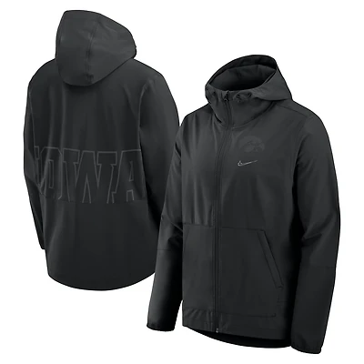 Nike Iowa Hawkeyes Performance Full-Zip Woven Jacket