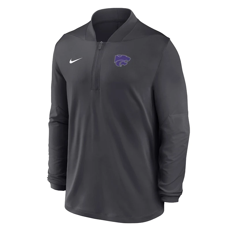 Nike Kansas State Wildcats Dri-FIT Half-Zip Pullover