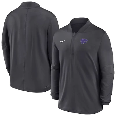 Nike Kansas State Wildcats Dri-FIT Half-Zip Pullover