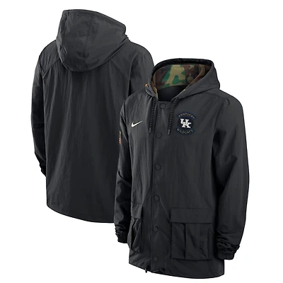 Nike Kentucky Wildcats 2025 NCAA Military Appreciation Full-Snap Jacket