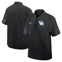 Nike Kentucky Wildcats 2025 Sideline Coaches Lightweight Short Sleeve Jacket