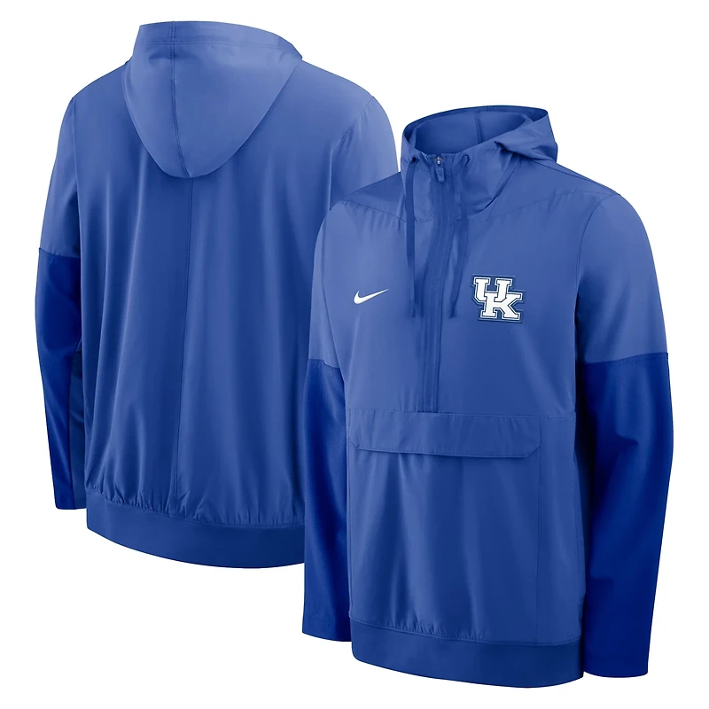 Nike Kentucky Wildcats Anorak Half-Zip Hoodie Jacket
