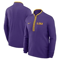 Nike LSU Tigers Courtside Victory Dri-FIT Half-Zip Pullover