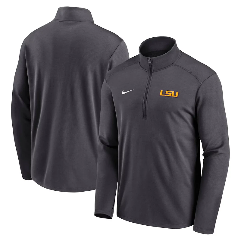 Nike LSU Tigers Primetime Pacer Performance Half-Zip Top