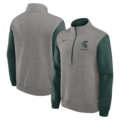 Nike Michigan State Spartans Club Fleece Half-Zip Pullover