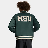 Nike Michigan State Spartans Legacy Full-Snap Bomber Jacket