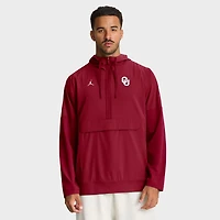 Nike Oklahoma Sooners Anorak Half-Zip Hoodie Jacket