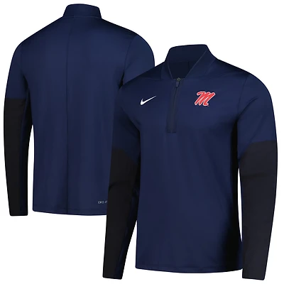 Nike Ole Miss Rebels Dri-FIT Half-Zip Pullover