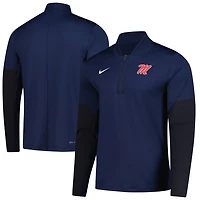 Nike Ole Miss Rebels Dri-FIT Half-Zip Pullover
