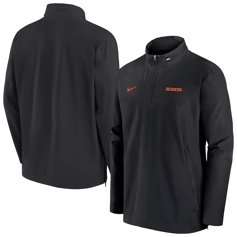 Nike Oregon State Beavers 2024 Sideline Coach Quarter-Zip Hoodie Jacket