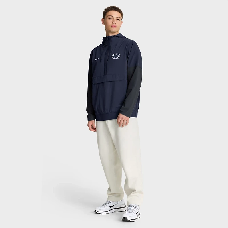 Nike Penn State Nittany Lions Anorak Half-Zip Hoodie Jacket