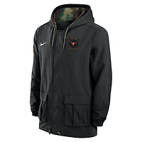 Nike Texas Longhorns 2025 NCAA Military Appreciation Full-Snap Jacket