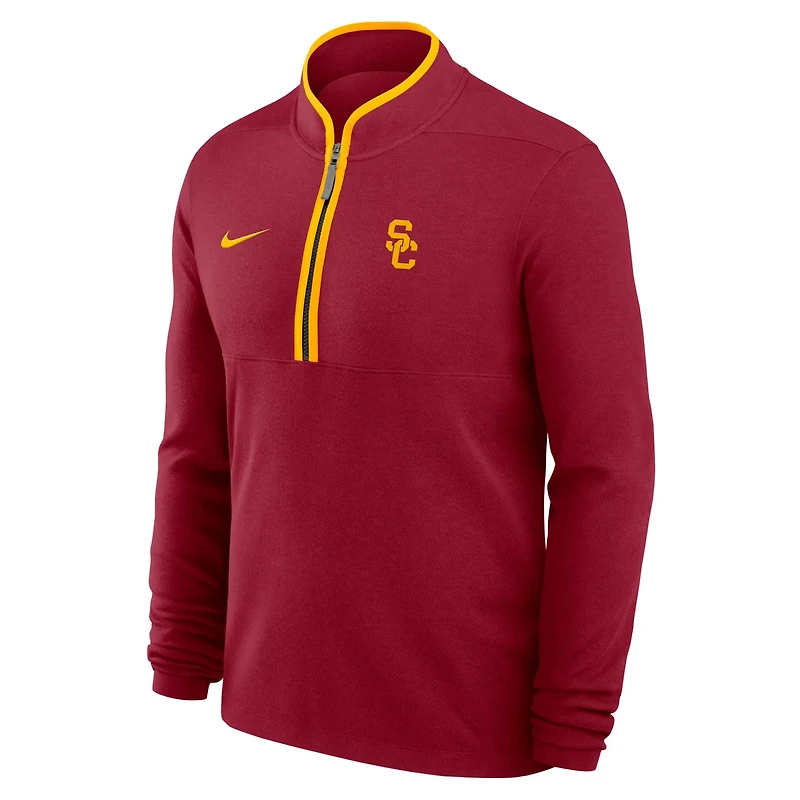 Nike USC Trojans Courtside Victory Dri-FIT Half-Zip Pullover