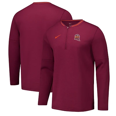 Nike Virginia Tech Hokies Coaches Quarter-Zip Jacket